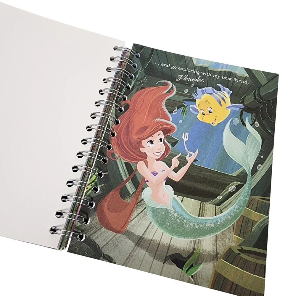 Disney Princess The Little Mermaid Ariel I Am Ariel Spiral Notebook Journal book